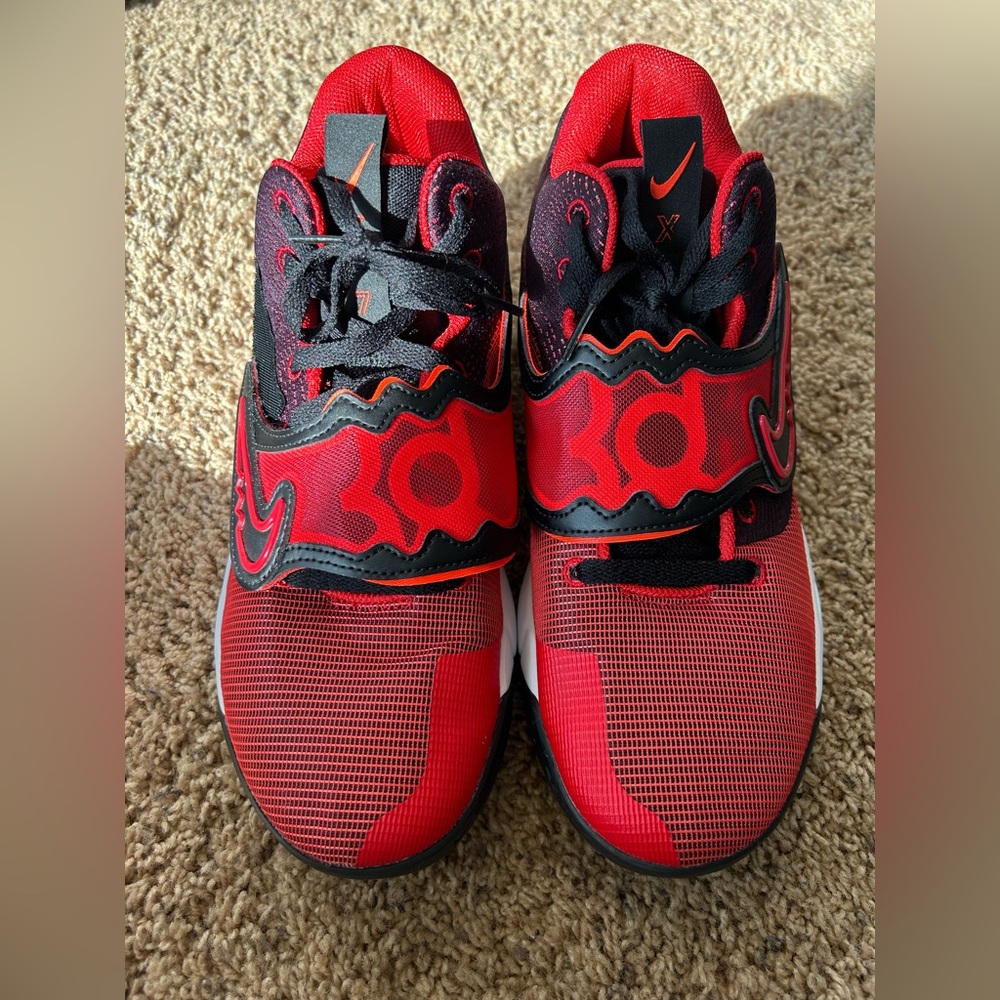 Nike KD Trey 5 X Red and Black Sneakers